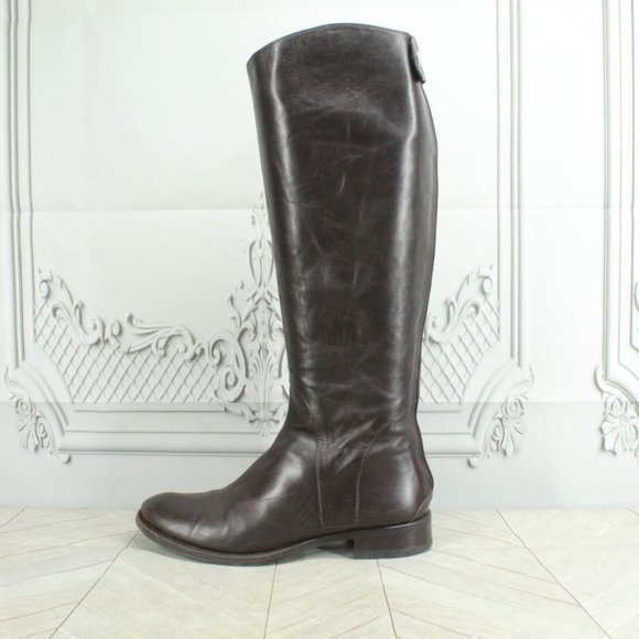 STRENESSE Shoes - Strenesse Gabriele Strehle Brown Soft Leather Knee High Boots Size 7.5